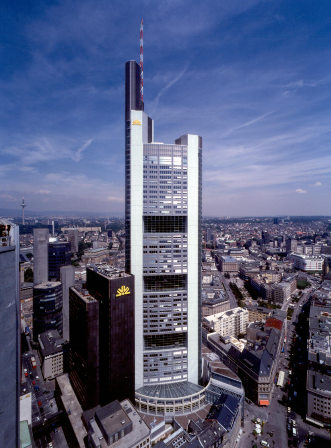 Bureaux principaux de la Commerzbank Frankfurt (Allemagne)