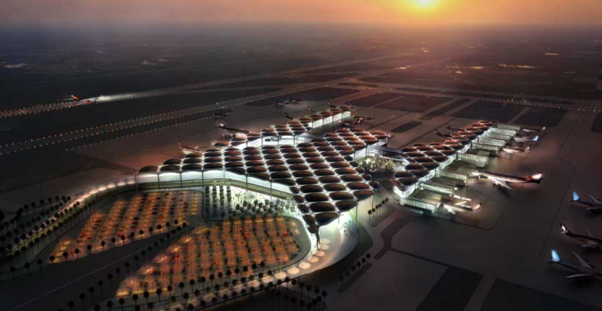 Queen Alia International Airport of Amman (Jordan)