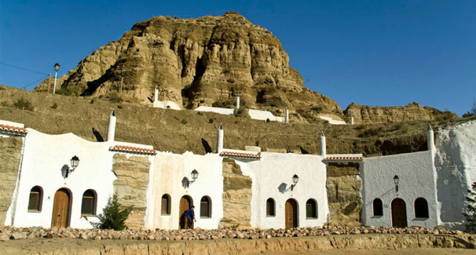 As grutas de Guadix (Andaluzia)