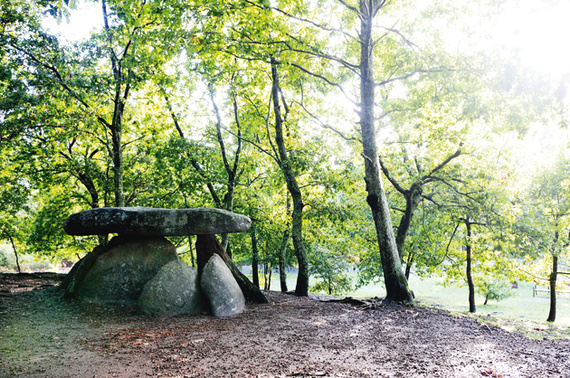 Axeitos dolmen (Galice)
