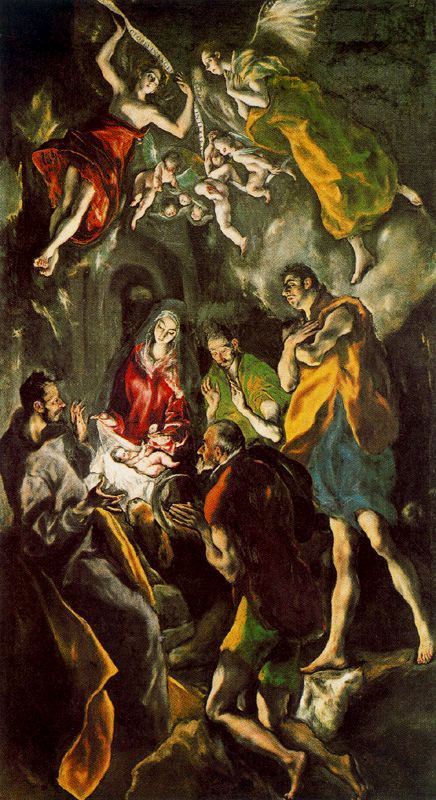 Adorasi Para Gembala (El Greco)