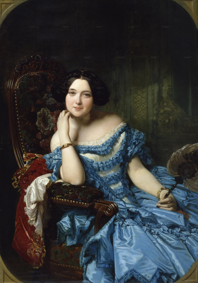 Amalia de Llano y Dotres, Gräfin von Vilches (Madrazo und Kuntz, Federico de)