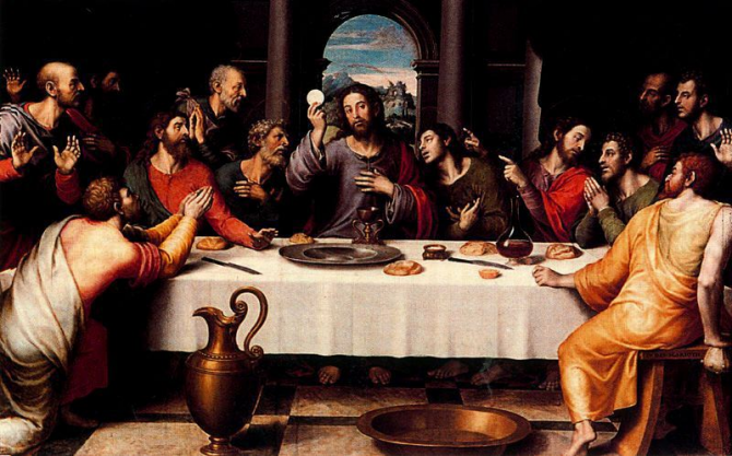 Das letzte Abendmahl (Juan de Juanes)