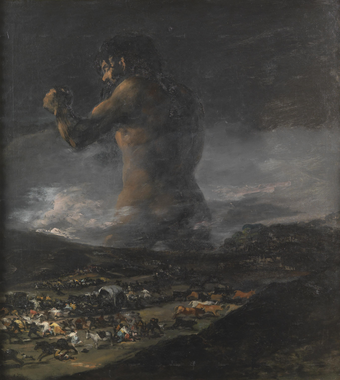 Der Koloss (Goya)