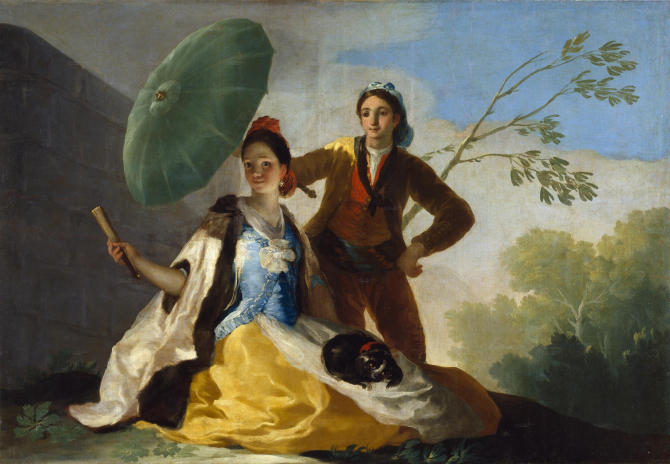 Der Sonnenschirm (Goya)
