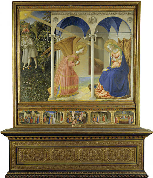 L'annonciation (Fra Angelico)