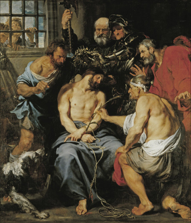 Le couronnement des épines (Van Dyck)