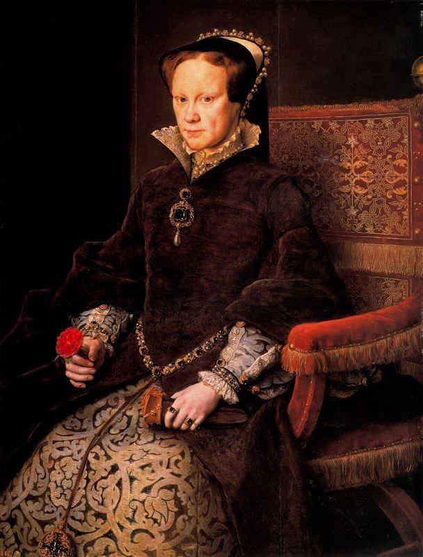 Maria Tudor, rainha da Inglaterra (Antonio Moro)