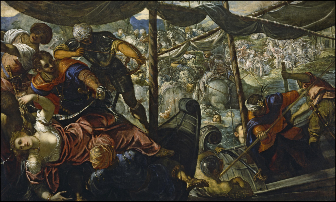 Rapto de Helena (Tintoretto)