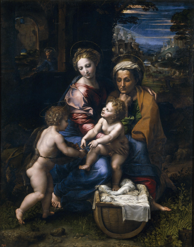 Sainte Famille ou la perle (Rafael)