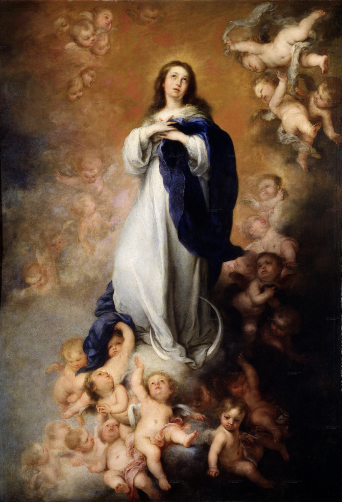 The Immaculate Conception of Los Venerables, atau Soult (Murillo)