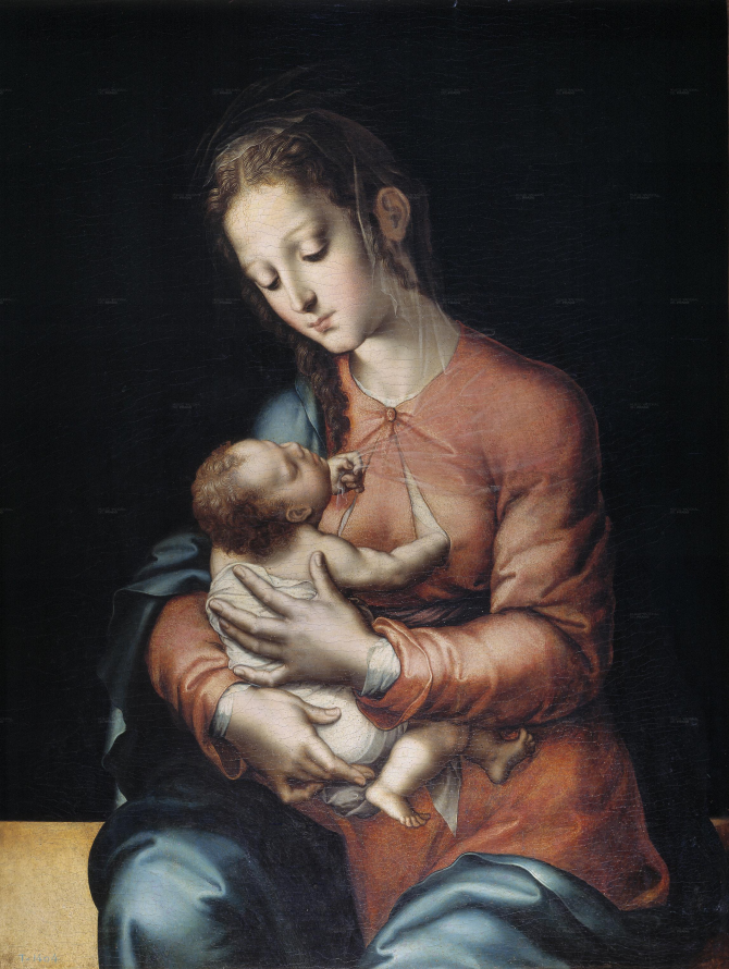 Vergine con il bambino (Morales, Luis de)