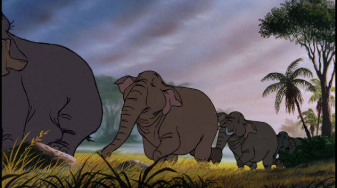 The most famous elephants in the world of cartoons and comics