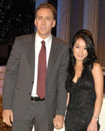 Nicolas Cage en Alice Kim