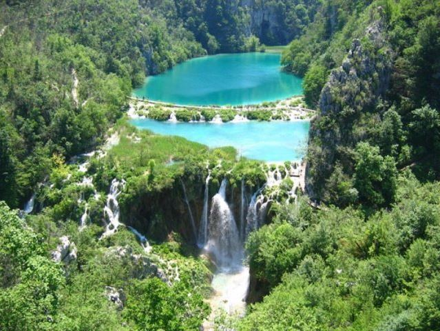 素晴らしいPlitvice湖