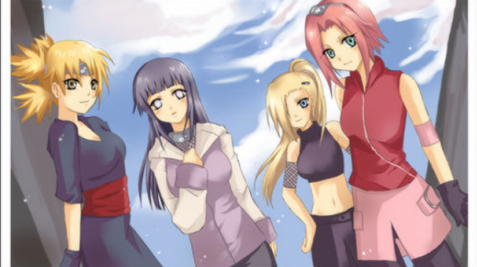 Naruto's prettiest girls