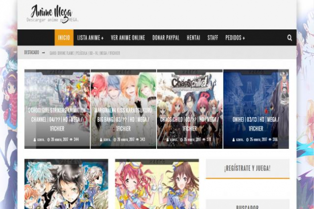 Anime Mega | Descarga anime y manga por MEGA