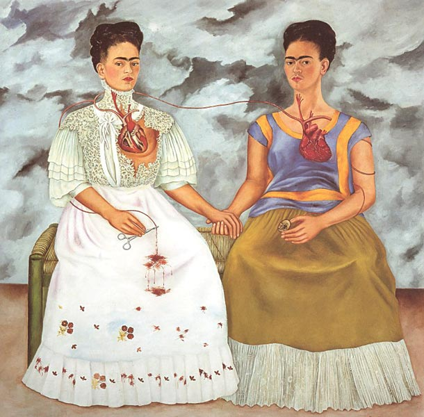 Die beiden Fridas von Frida Kahlo