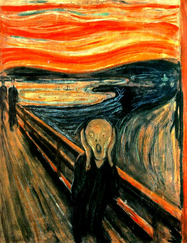 Le cri d'Edvard Munch