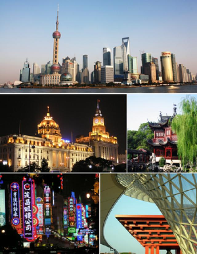 4. Shanghai, China, Asien