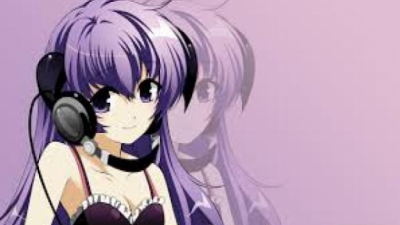 Las chicas del Anime con cabello violeta