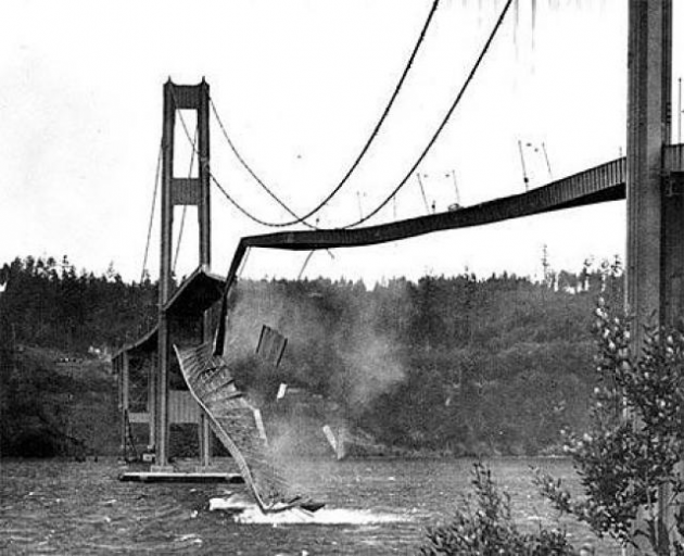 Ponte estreita de Tacoma estreita
