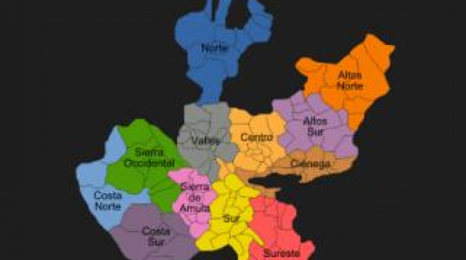 Gemeinden des Altos de Jalisco