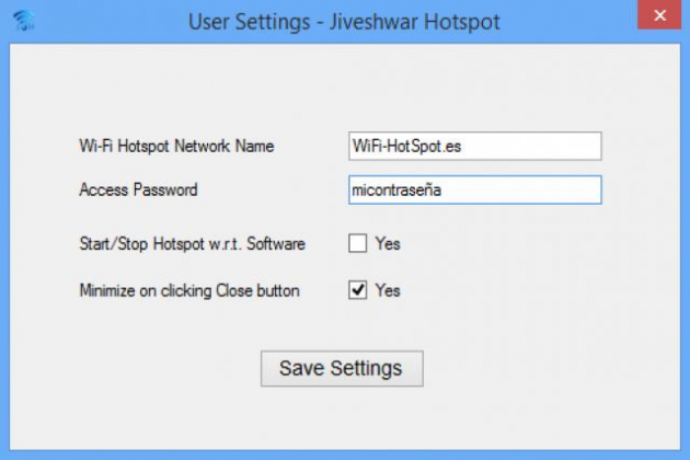 Criador de hotspot Wi-Fi de Jiveshwar