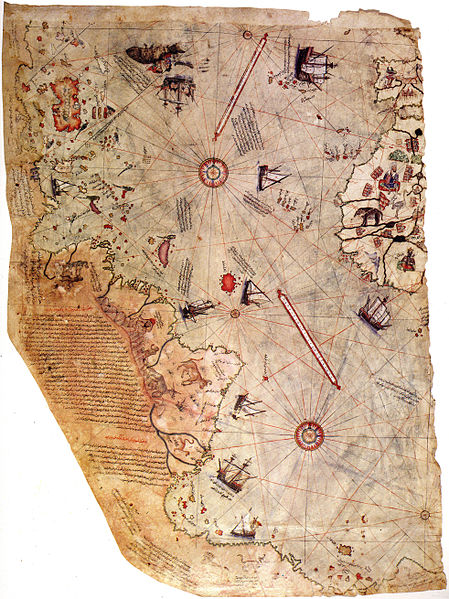 Piri Reisの地図