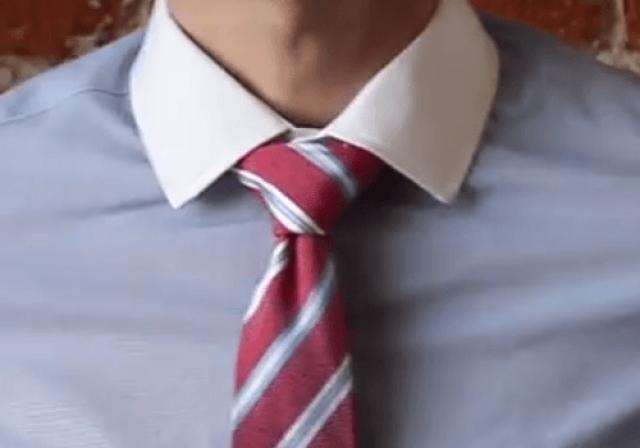 Der Krawattenknoten Pratt