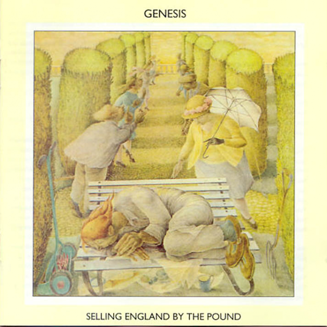 Genesis-Selling England à la livre