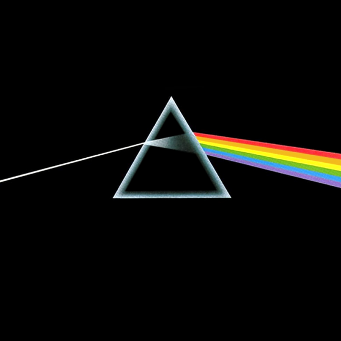 Pink Floyd-Dark da lua lateral
