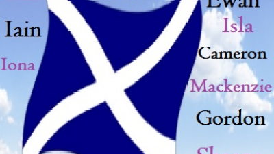 Nama-nama Skotlandia yang paling terkenal