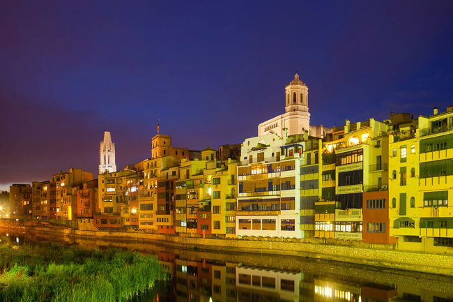 Girona: de stad van kleuren