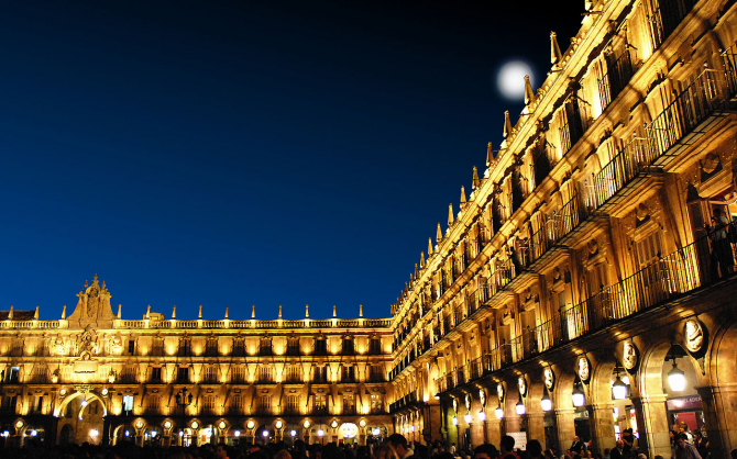Salamanca: malam adalah pesta yang luar biasa