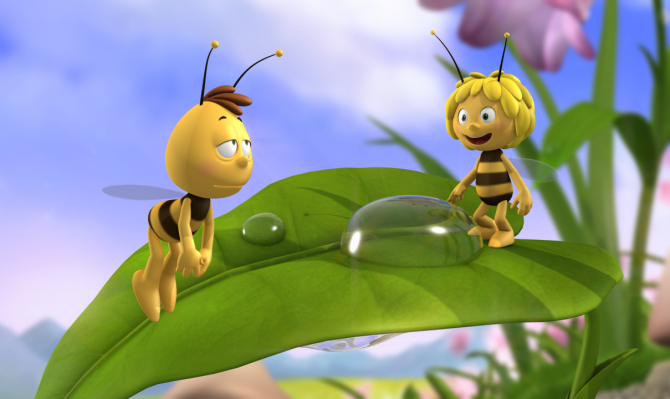 La abeja Maya y Willy