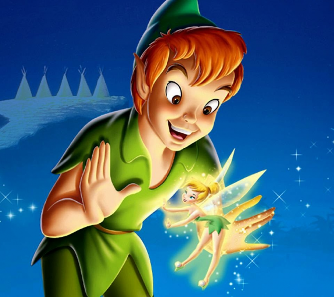 Peter Pan a Tinker Bell