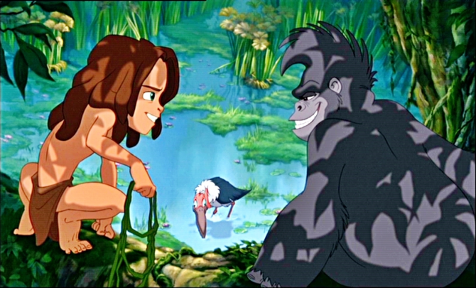 Tarzan a Terk