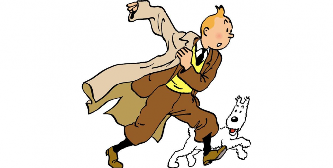 Tintin and Milú