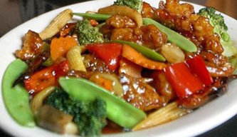 Comida chinesa - o favorito do TenTen