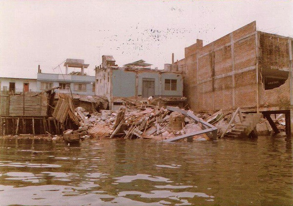 Das Erdbeben und der Tsunami von Tumaco, 1979.