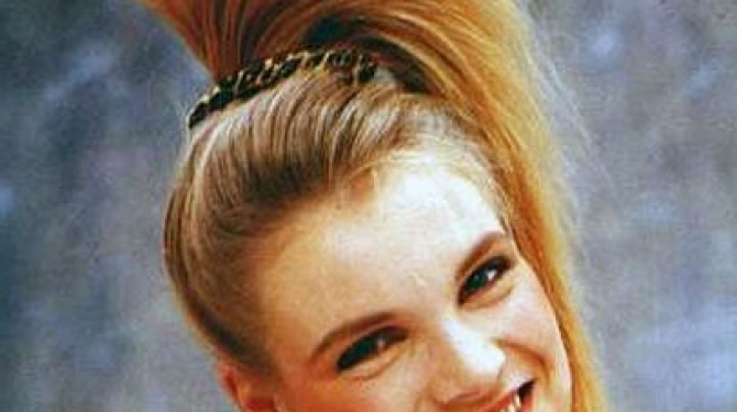 Incredible and strange hairstyles of the 80s