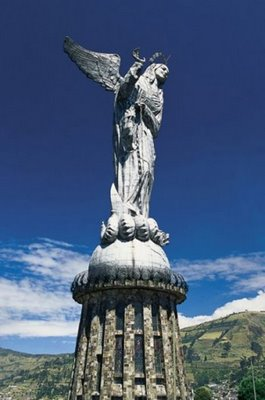De Maagd van Panecillo Quito