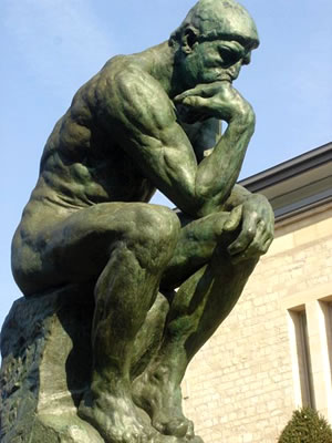 Il pensatore di Rodin