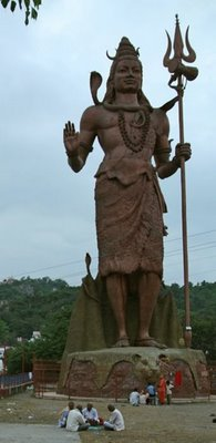 Lord Shiva van de Har-ki-Paur, Uttarakhand