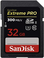 Das Beste: SanDisk Extreme Pro 32 GB SDHC UHS-II