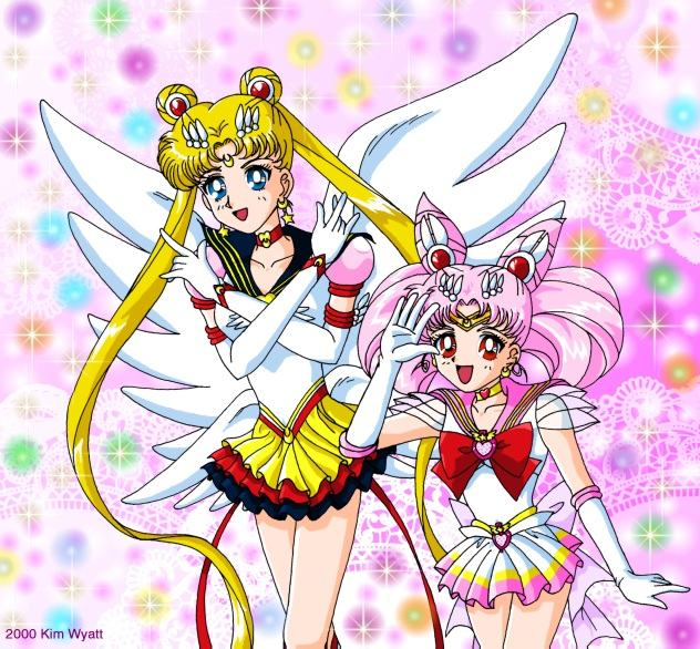 Sailor Moon e Chibi Moon