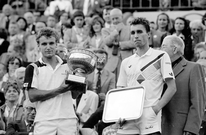 Mats Wilander- Ivan Lendl（1988年全米オープン）