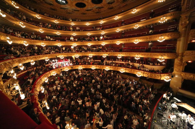 Gran Teatre del Liceu - बार्सिलोना (स्पेन)