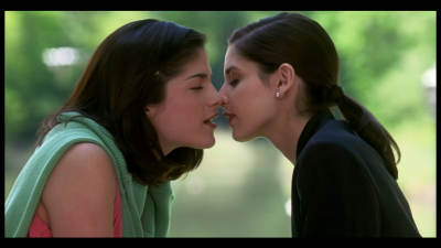 Lesbian kisses of the famous